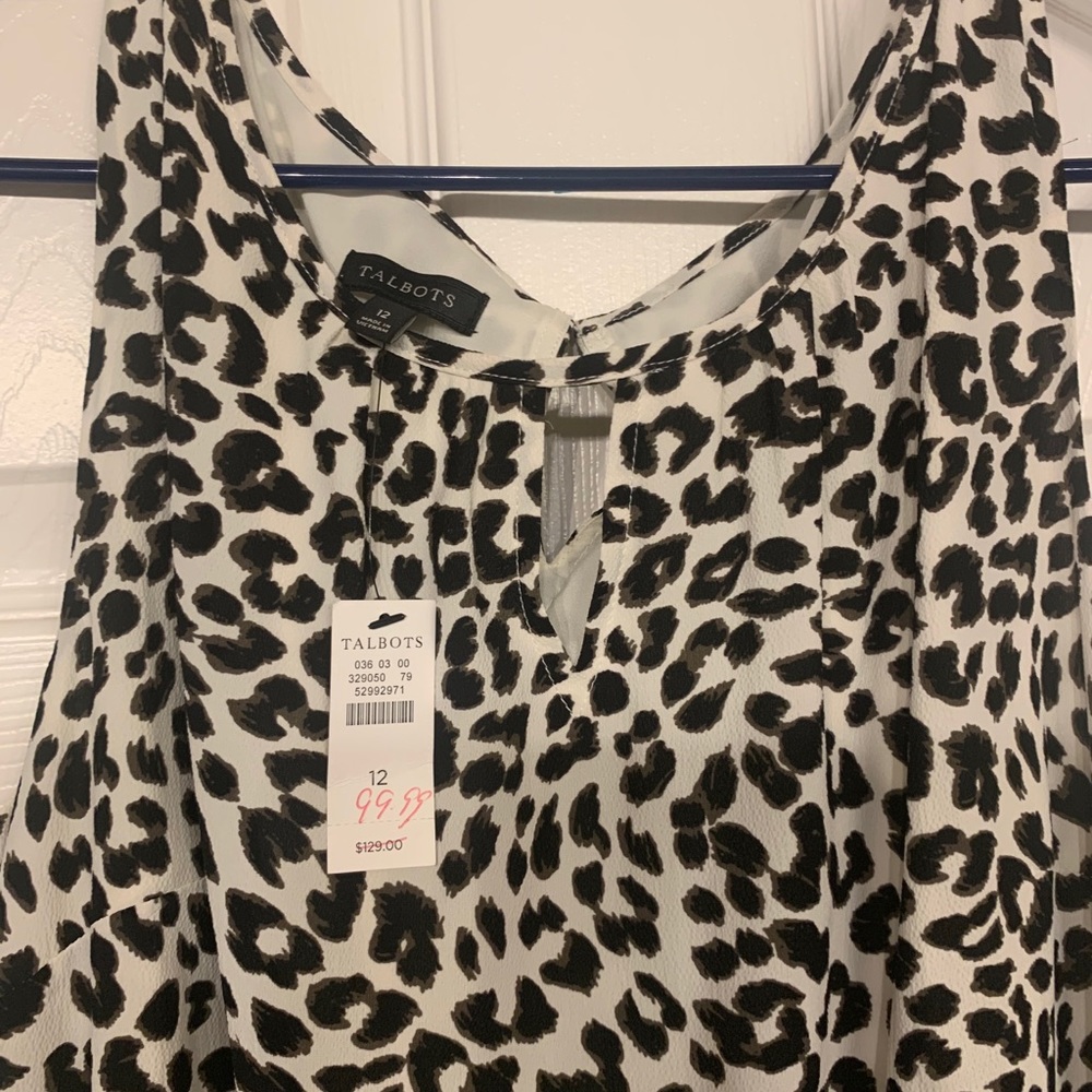 Talbots Cheetah print dress